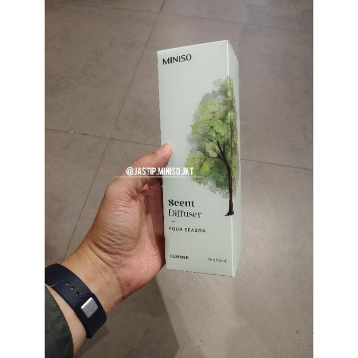 Ready Miniso 🆕 Scent Diffuser Four Season 80Ml Spring/ Summer/ Winter / Autumn