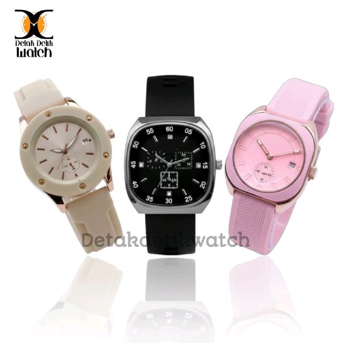 Paket 3 Jam Tangan Cewek Elegan - Varian Berbeda - DetakDetikWatch
