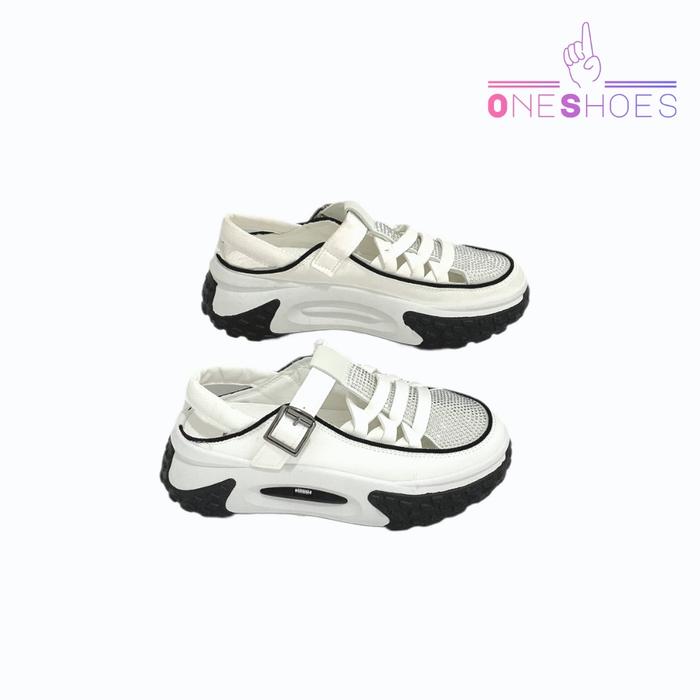 ONESHOES Rei Sepatu Sandal Wanita Korean Style KV4012 Karet Kasual
