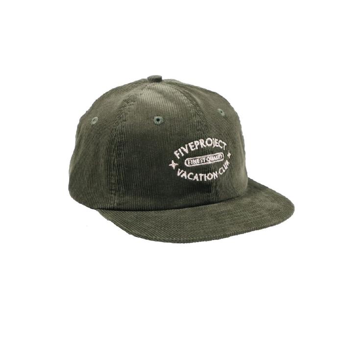 Topi Six Panel Finest Green FiveProject