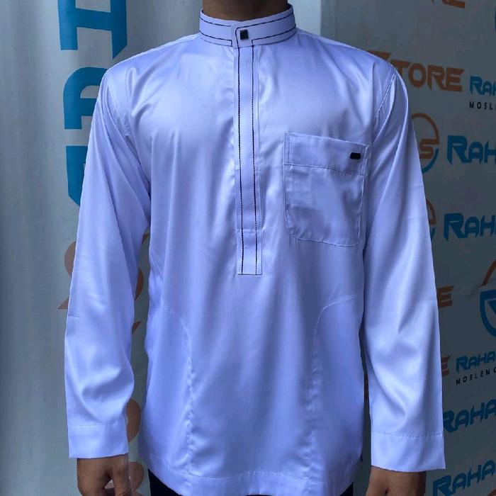 mrko smock iktifa polyster koko saudi premuim polyester muslim pria merk iktifa