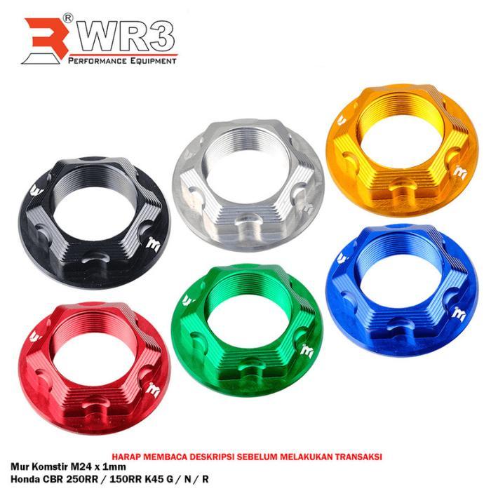 Mur Komstir Segitiga Atas WR3 CBR250RR Steering Nut