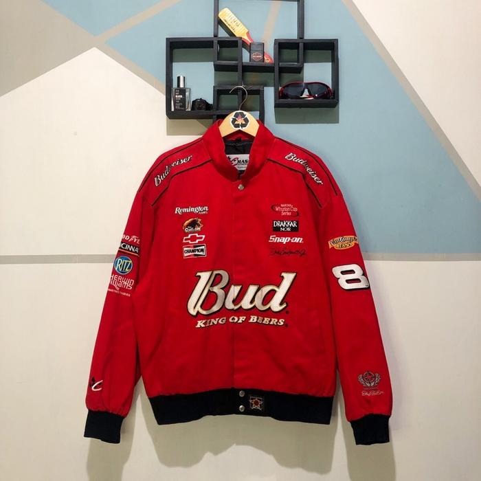 Vintage Dale Earnhardt Budweiser Nascar Jacket