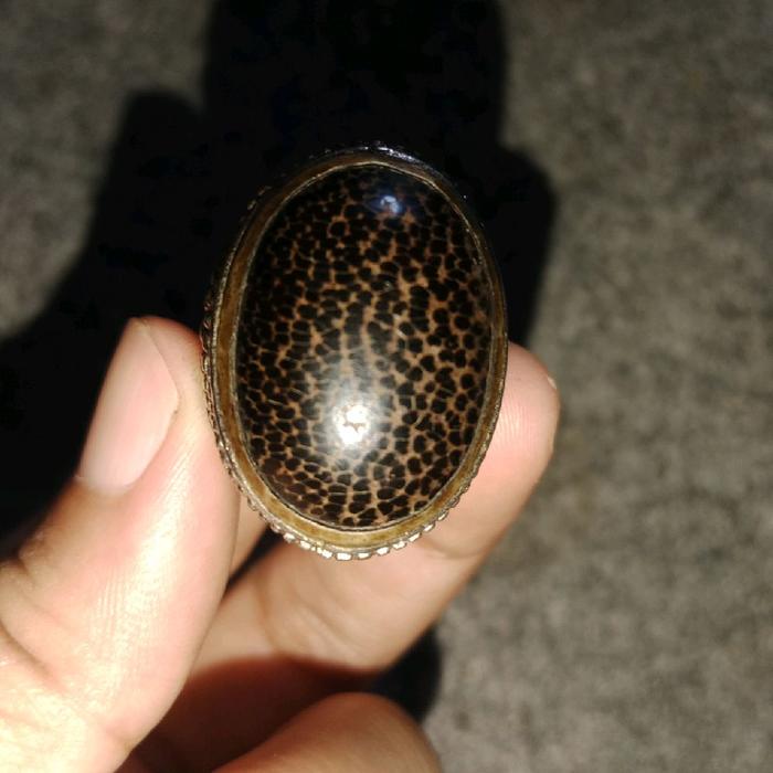 cincin mustika bambu hitam
