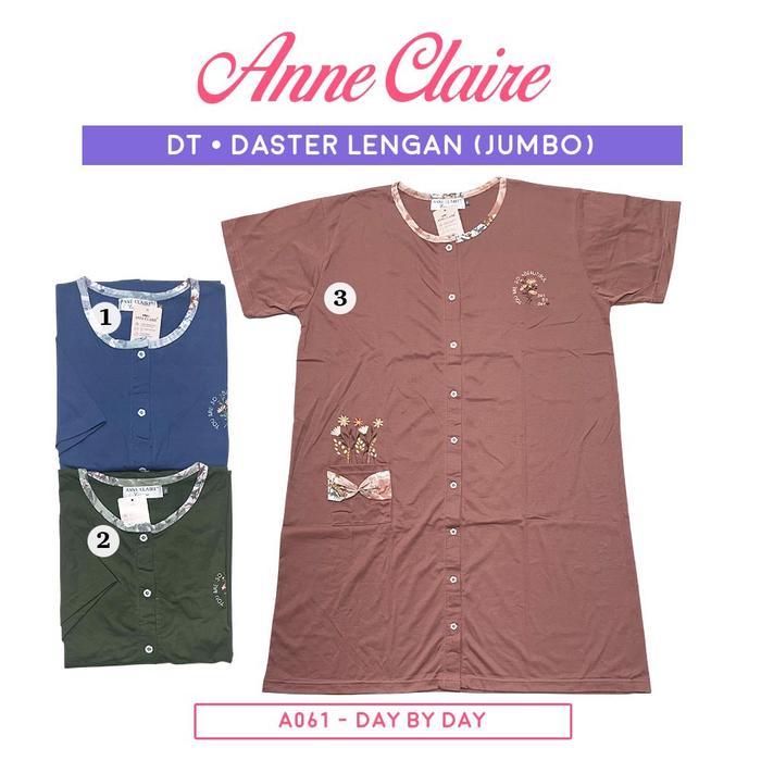 Anne Claire | Daster Dt Lengan Pendek Jumbo B Size Xl 2L Dewasa Babydoll Baju Tidur Wanita