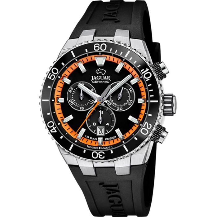 JAGUAR Ceramic Pria J1021/4 Black Dial