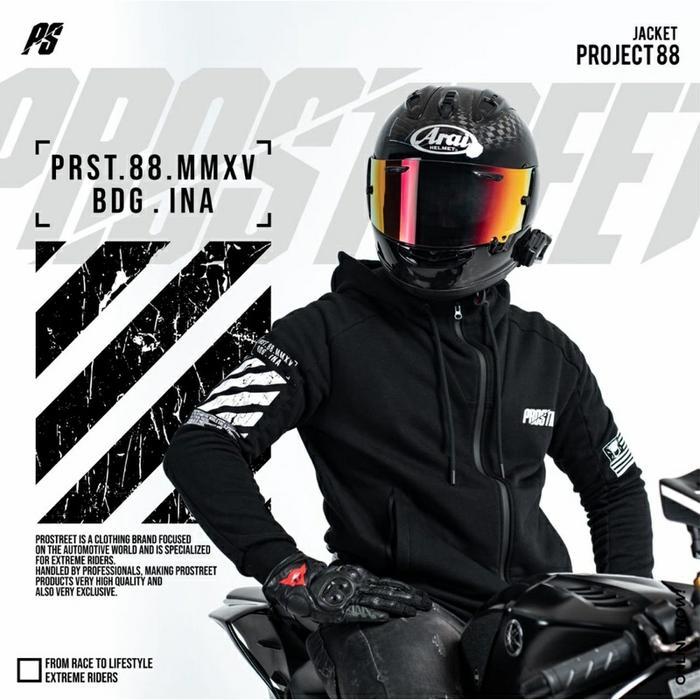 HOODIE | PROSTREET | ZIPPER PROJECT 88 | NEW | ORIGINAL