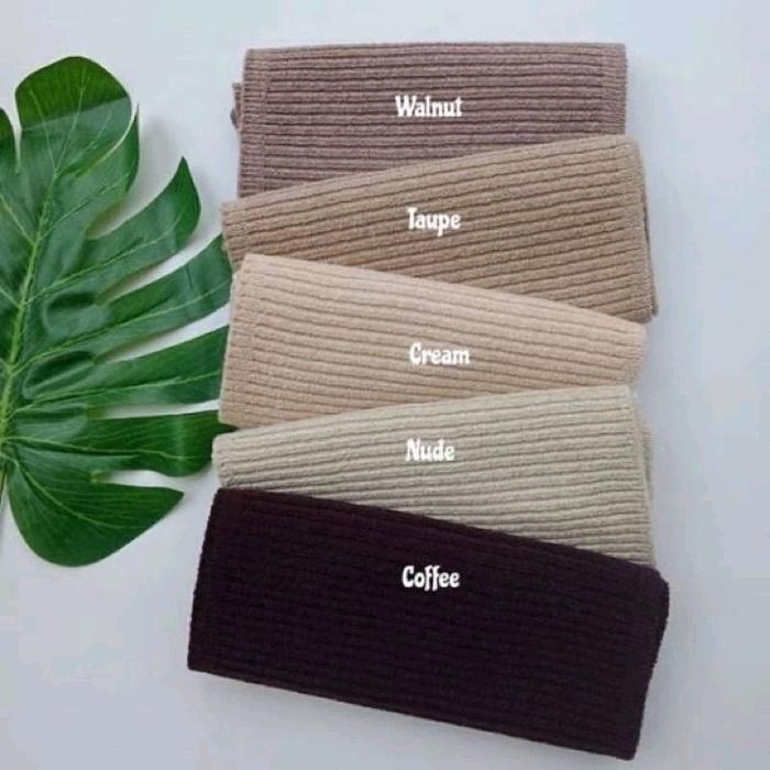 CIPUT RAJUT INER BANDANA VARIAN WARNA Kerudung Dalaman Jilbab Santai Topi Turki