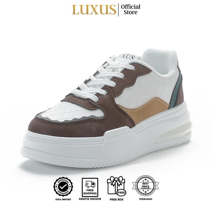 Terlariss !!! Luxus Haruka Sepatu Sneakers Wanita Import Premium - Lx1004