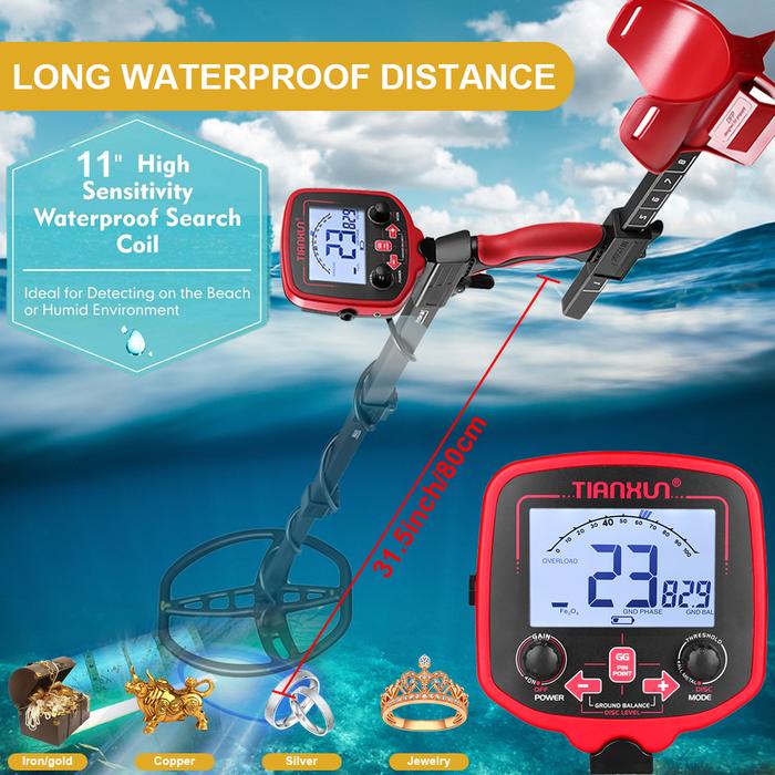 High Precision Underground Metal Detector Tianxun TX 850 PRO Powerful