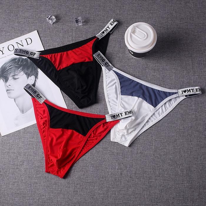 PREMIUM Celana Dalam Low Waist thong cowok G String Pria Sexy y063