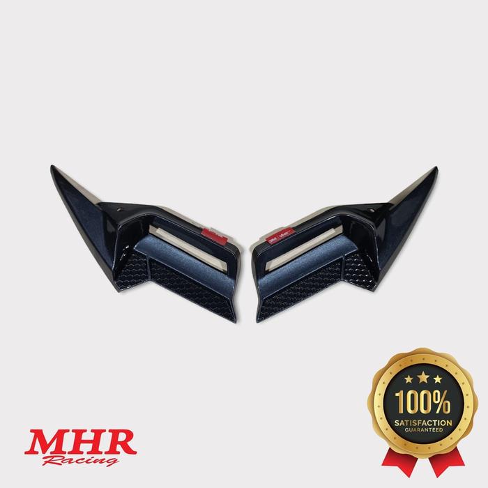 Winglet Plastik ABS AEROX-155 NEW 2021-2022 MHR Variasi Sayap Depan Racing MotoGP