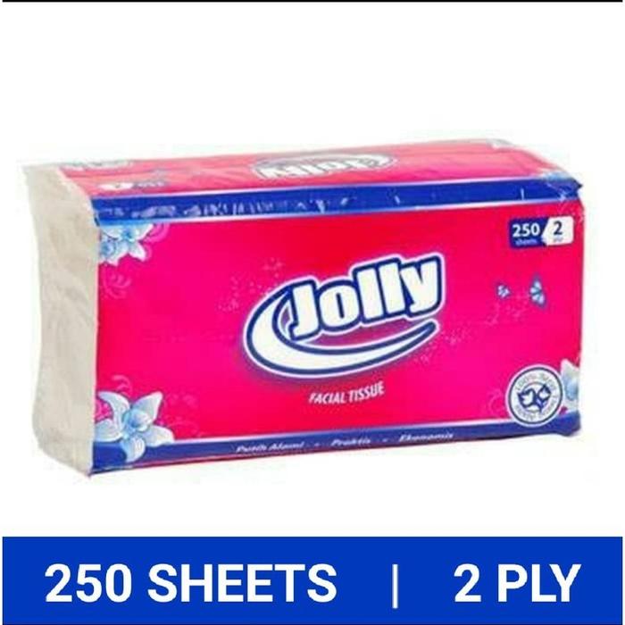 ALT - Tisu JOLLY Facial Tissue 250 Sheet 2 Ply Original 250s Lembar Tisu Wajah BerKualitas