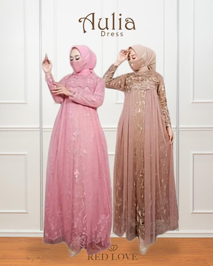 Redlove - Gamis / Baju Muslim Aulia Tille Mutiara