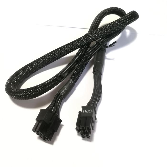8Pin To Mainboard CPU 8p 4+4Pin Power Socket Cable For EVGA G+ G2 G3