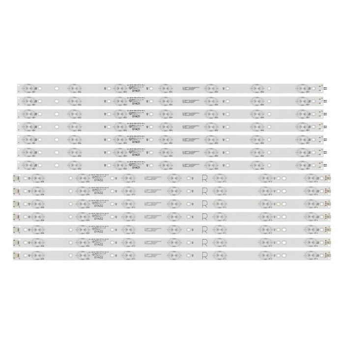 LED backlight strip 14 lamp for Philips 55"TV 55PUS6581 55PUS6101