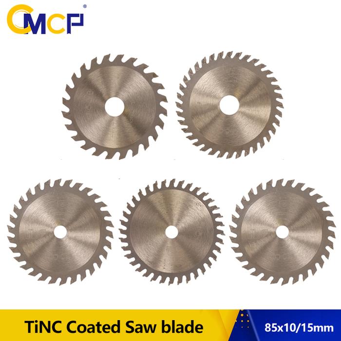 1pc 85x10/15mm Circular Saw Blade For Wood TiCN Coated TCT Saw Blade