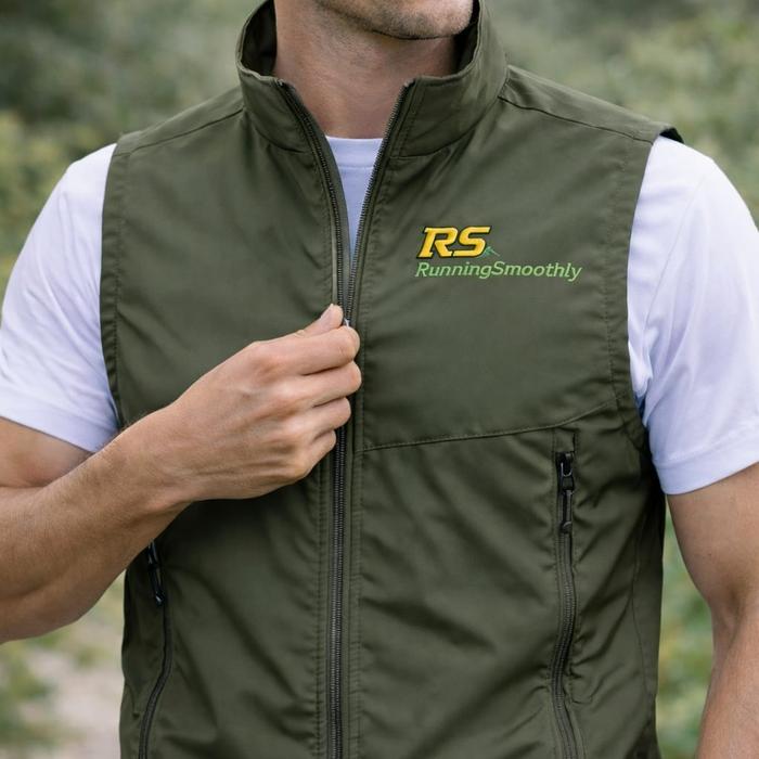 ROMPI VEST PRIA WANITA  ANTI AIR DAN ANGIN CUSTOM LOGO