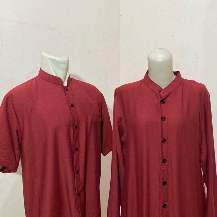 SITI MIRZA COUPLE GAMIS DAN KOKO DENGAN BAHAN KAIN KATUN POLO