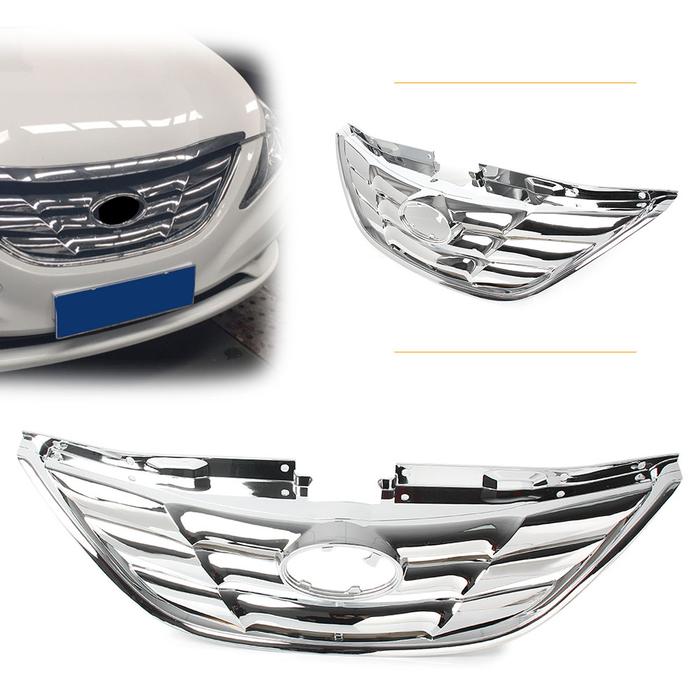 Car Front Radiator Hood Grill For Hyundai Sonata 2011 2012