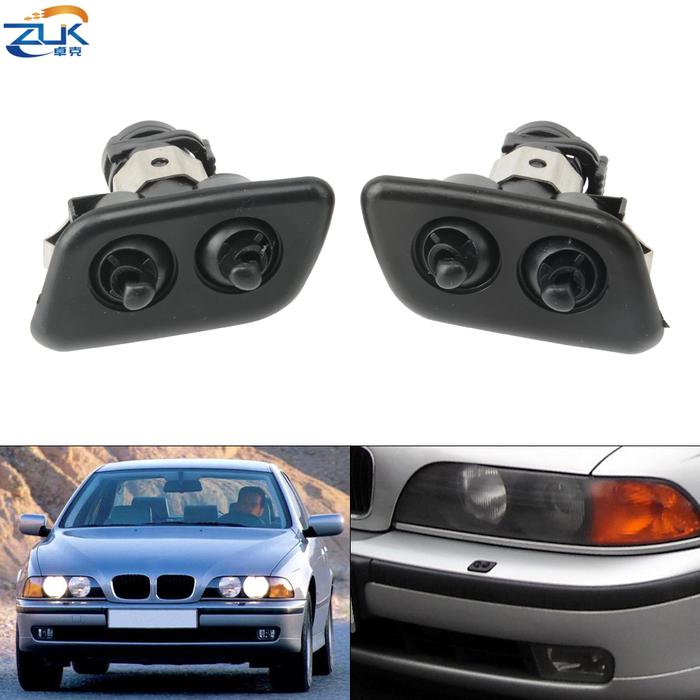 Car Accessoires Head Lamp Light Headlight Headlamp Washer Nozzle For