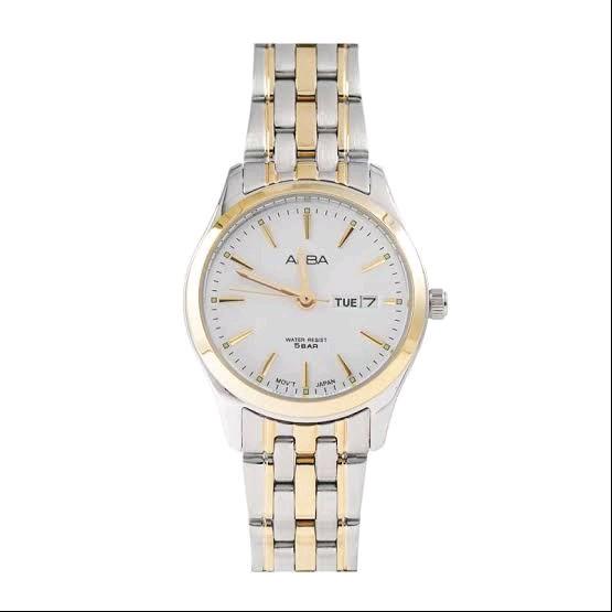 Jam Tangan Wanita Alba-AN8078X1 Analog Stainless Steel 5Bar Water Resistant - Watches