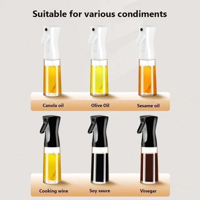 300ML Botol Spray Tekanan Tinggi Botol Semprot Spray Minyak Goreng Olive Oil 500ml