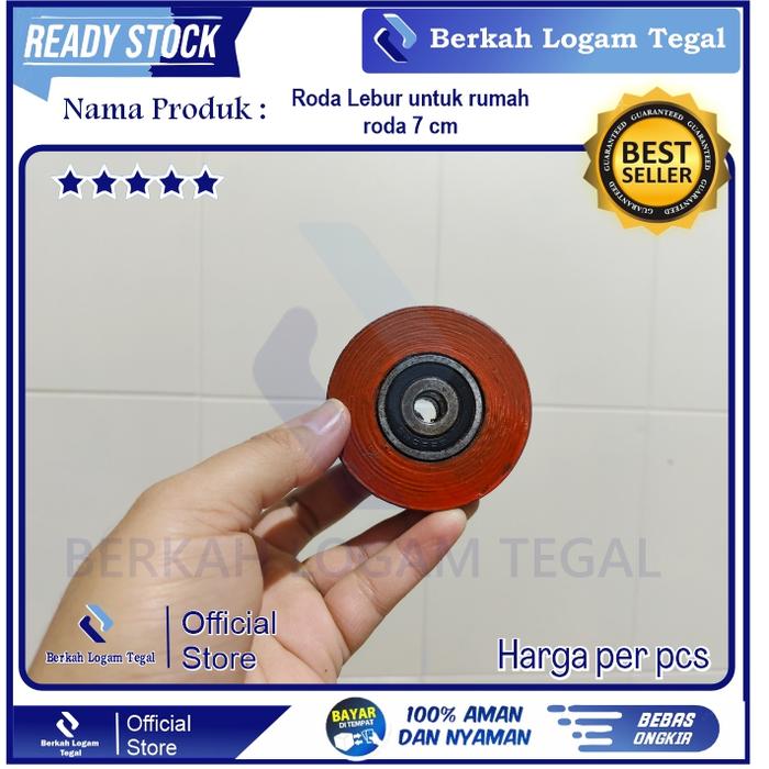 Roda Pagar 7 cm Tanpa Rumah Roda Untuk Pintu Gerbang & Pagar