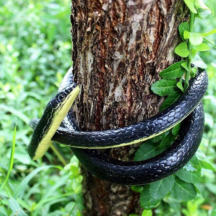 FASN 80 cm fake snake ular karet palsu mainan prank properti toys