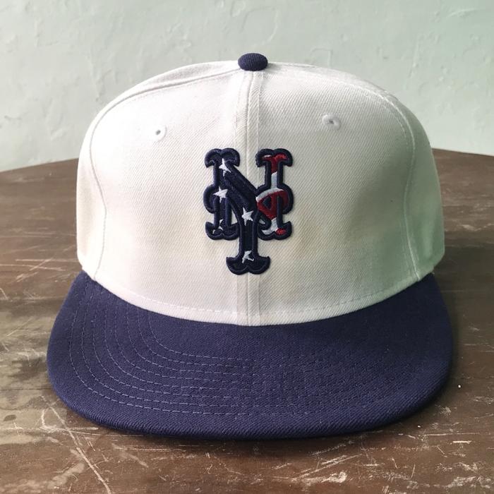 Topi second original NY USA fitted build up Dari New Era upsize ke 71/2 (58-60cm)