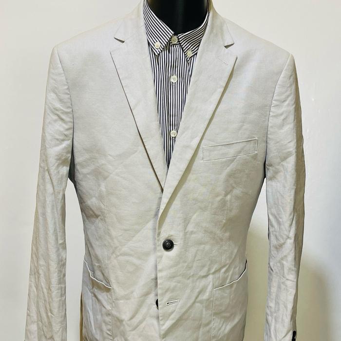 Marks and spencer blazer linen jas casual L