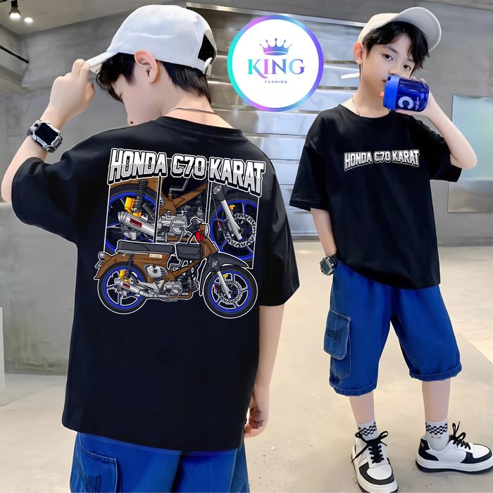 Kaos Anak T Shirt c70 Karat - Kaos C70 Clasic Kualitas Premium - kaos Ragat Pitung Bahan Adem Cotton