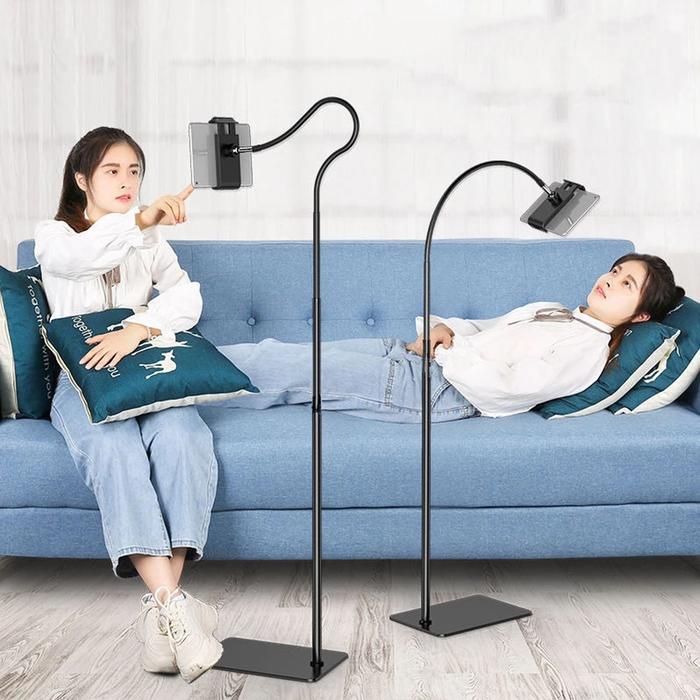 Lazypod Lantai 1.75M | 1.7M | 1.4M | Lazypod Bedside Phone Holder Stand Handphone Tablet Mobile Floo