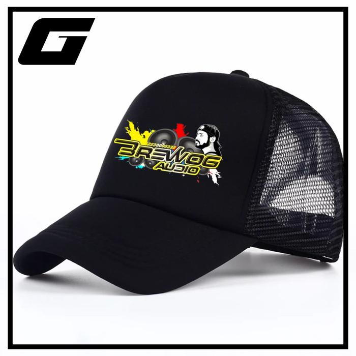 TOPI BREWOG AUDIO / TOPI JARING BREWOG AUDIO  / TOPI TRUCKER BREWOG AUDIO  BISA COD