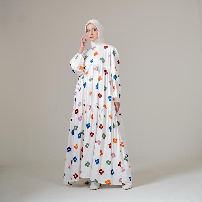 Numaa.id Signature Azalea Dress / Gamis Wanita Adem