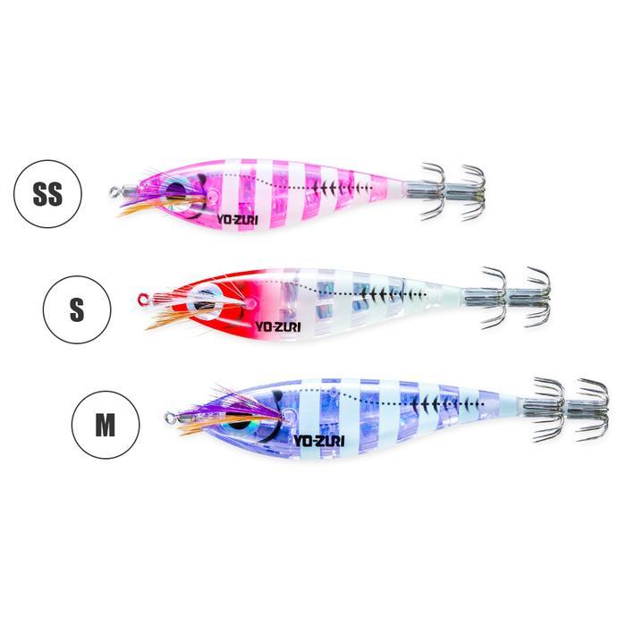 Duel Yozuri Ultra 3D Laser DX Squid Jig Egi Umpan Cumi Sotong