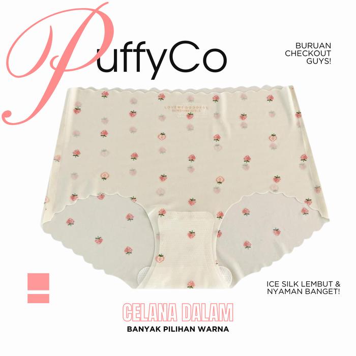 Puffy CD2069 Celana Dalam Wanita Panties Knickers Tipis Pastel CD Cewek Santai Casual Fashion Gadis 