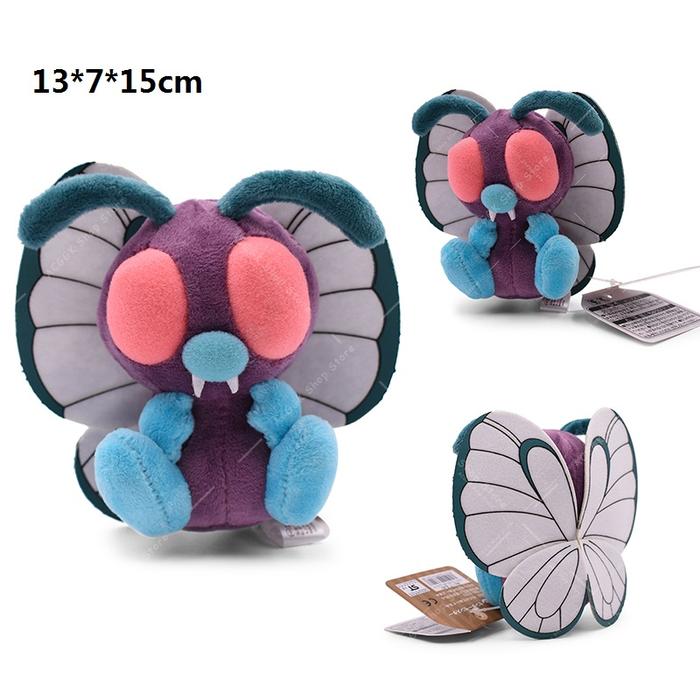 Pokemon Plush Toy Doll 15CM Butterfree Soft Stuffed Peluche Doll High