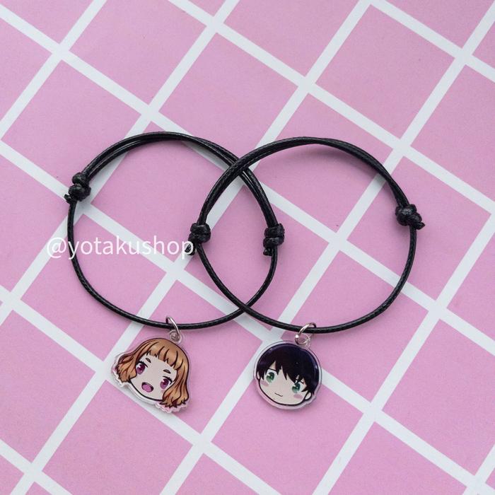 Gelang Josee Tiger and Fish Tali Single Charm Anime Fanmerch BC04 YOTAKUSHOP
