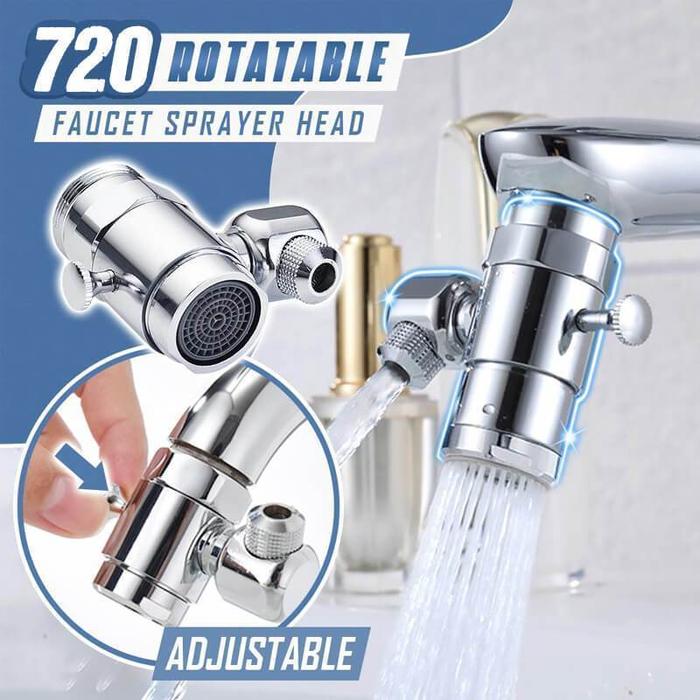 720° Rotatable Faucet Sprayer Head Filter Faucet Sprayer Head