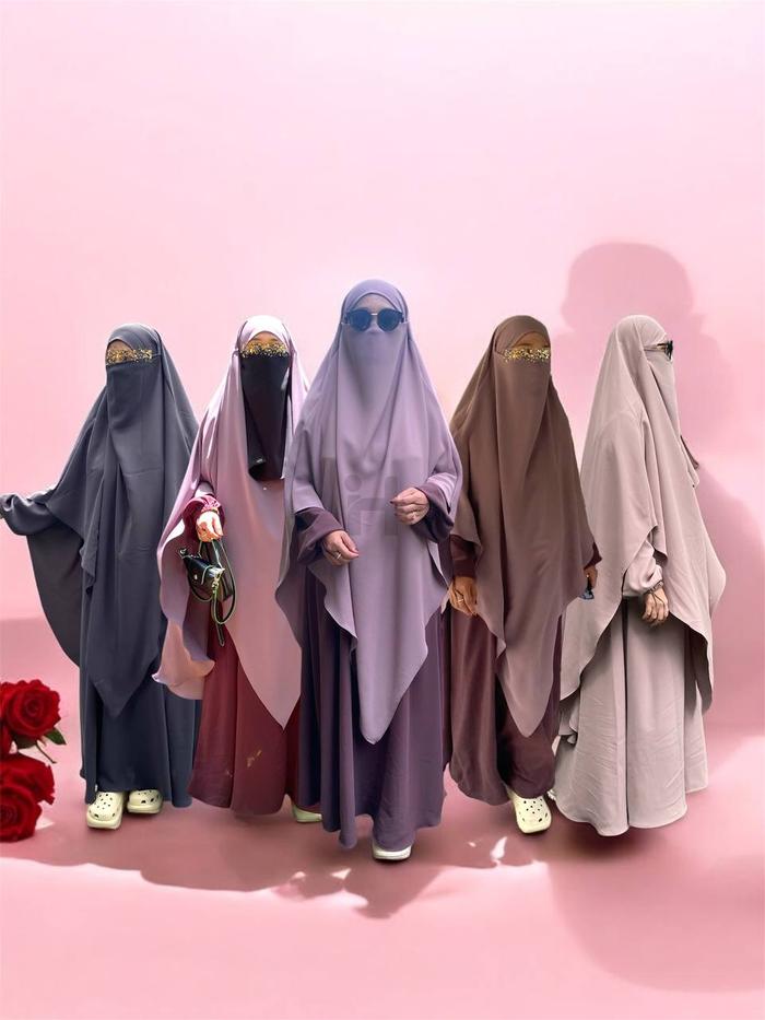 FRENCH KHIMAR SULTAN THUBA ANTI UV