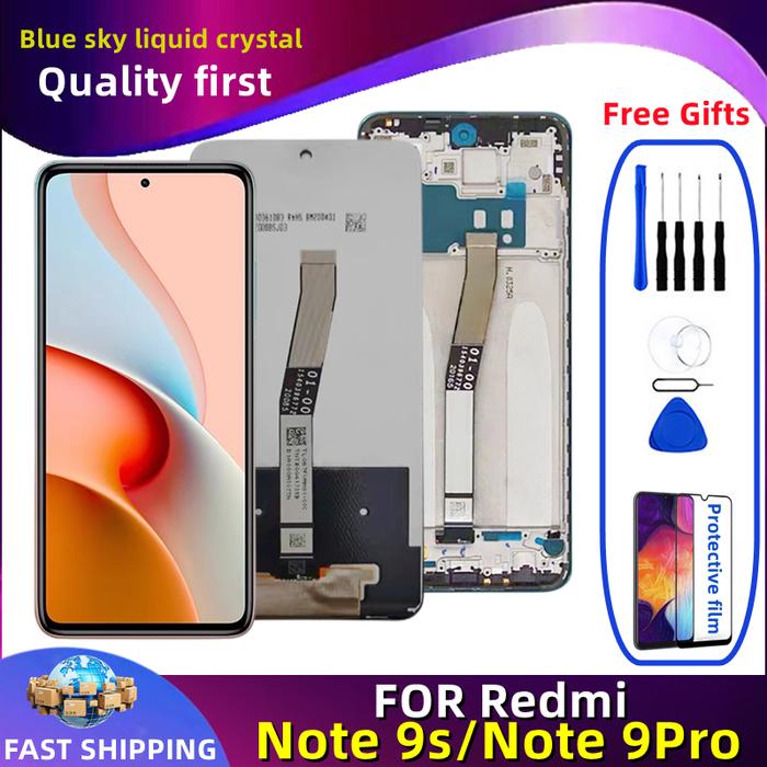 For Original Xiaomi Redmi Note 9S Note 9 Pro LCD Display M2003J6B2G