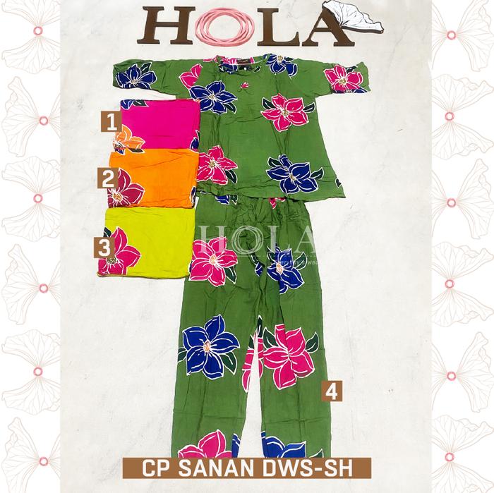 HOLA_FASH | C-Setelan Batik Sanan, Setelan Cp Dewasa Sanan, batik sunan, oneset rumah