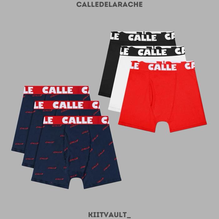 100%ORIGINAL Calle Boxer Collection 1Pack(3Pcs) Bisa Satuan
