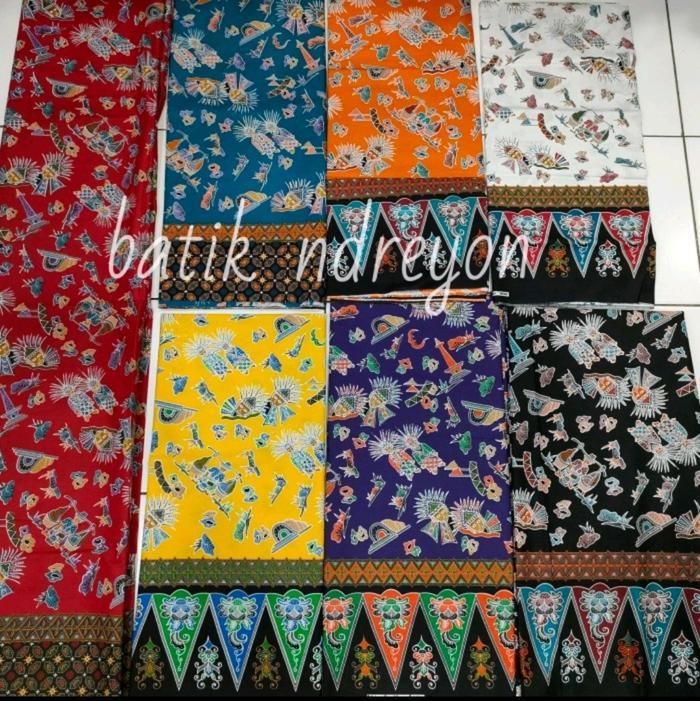 Kain batik betawi kode keong mas #GratisOngkir
