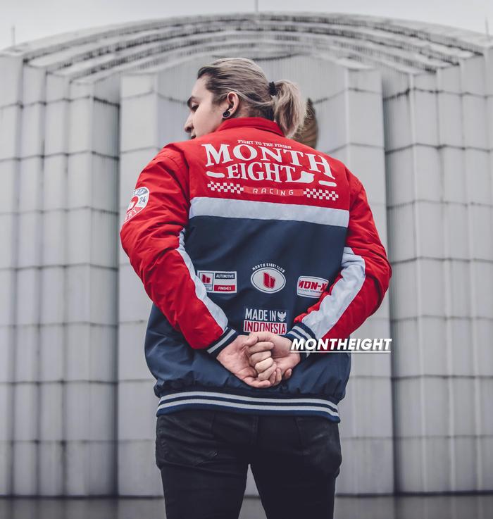 Jaket Nascar Vintage Racing Pria Cowok Bomber Keren Casual Parasut Tebal Distro - Garansi Produk Ori