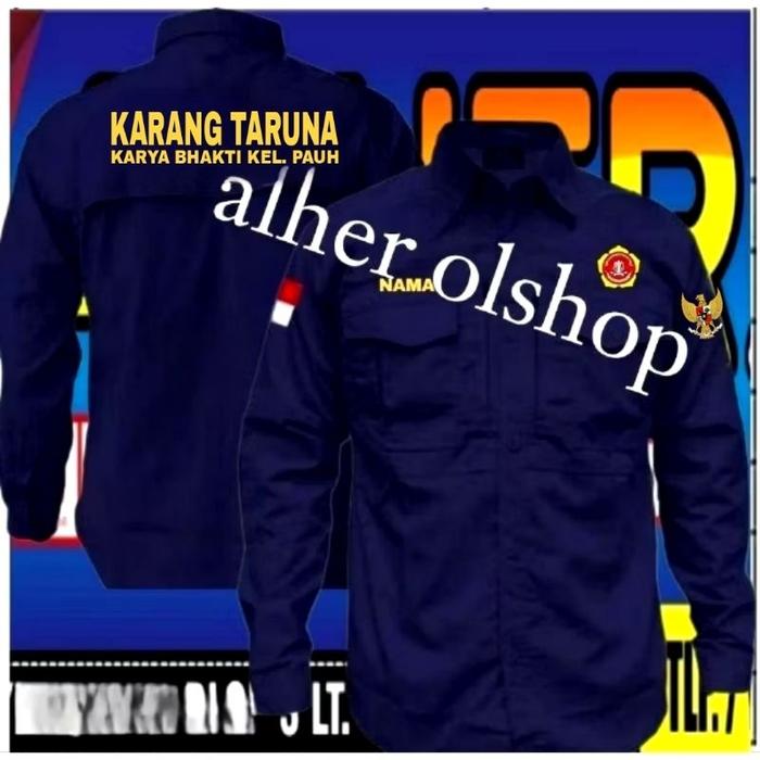 ~Harga Special~ kemeja tactical karang taruna baju tactical karang taruna kemeja karang taruna baju