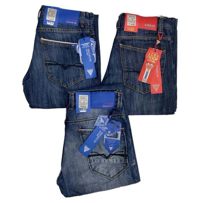 CELANA LUES PREMIUM SERI BARU REGULER Denim Jeans