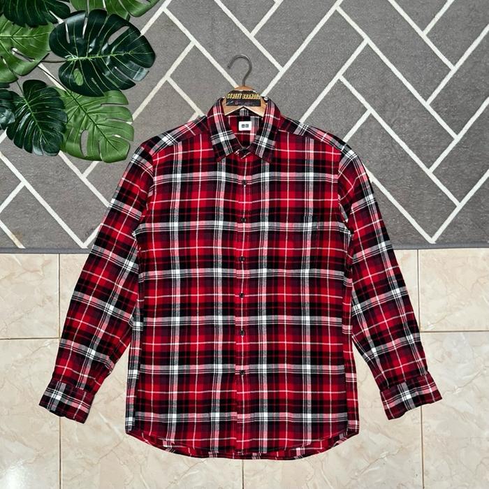 Uniqlo Flannel Shirt | Flannel Shirt Uniqlo | Kemeja Flannel Uniqlo | Uniqlo Kemeja Flannel | Flanel