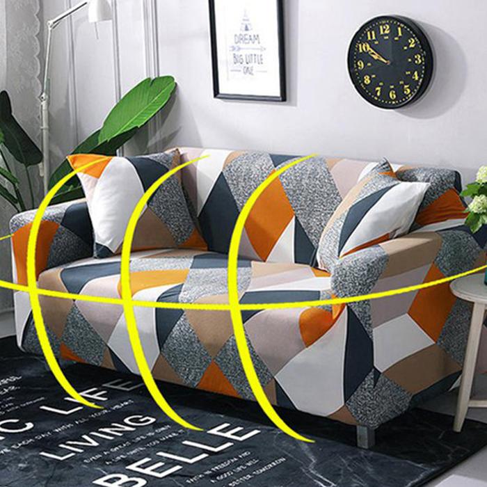 Sarung Sofa Elastis Bungkus Ketat Penutup Sofa All-Inklusif untuk